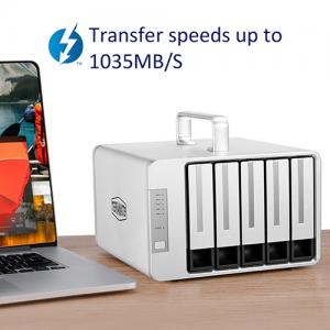 TERRAMASTER D5 Thunderbolt3「D5-330」 TerraMaster D5 Thunderbolt 3 Packs Comprehensive Feature Set for a