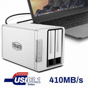 TerraMaster Introduces D2-310 2-Bay RAID Storage with USB