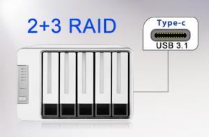 TerraMaster Presents D5-300C 2+3 RAID Storage – TerraMaster