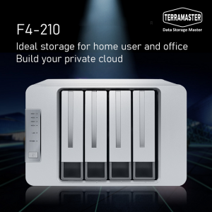 TerraMaster Launches F4-210 NAS for Personal Cloud Storage TerraMaster Launches F4-210 NAS for Personal Cloud Storage