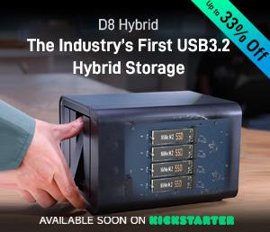 TerraMaster Launches the Industry’s First 8bay 10Gbps Hybrid Storage with an Early Bird 33% Discount