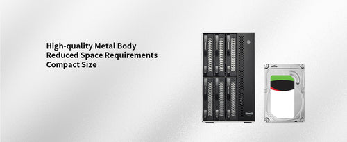 TERRAMASTER D6-320 外付けハードドライブエンクロージャ - USB 3.2 Gen2 10Gbps Type-C HDDストレージ ホットスワップ対応 プラグアンドプレイ (ディスクレス)