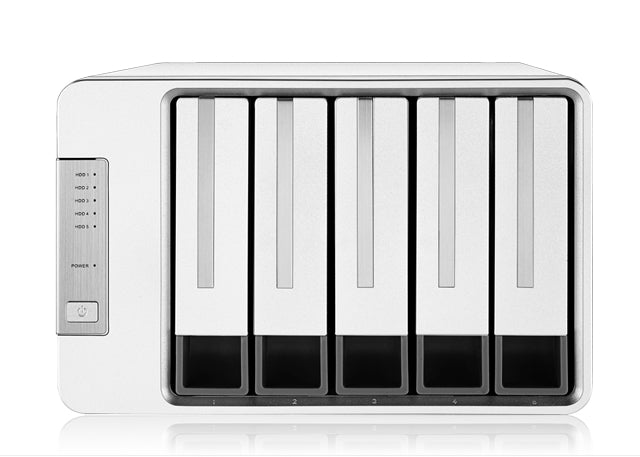 TERRAMASTER D5-310 HDDエンクロージャ 5ベイ ハードウェアRAID RAID 5、0、1、10、シングルをサポート USB 3.1 Type C ダイレクトアタッチドストレージ バックアップソフトウェア付属 (ディスクレス)