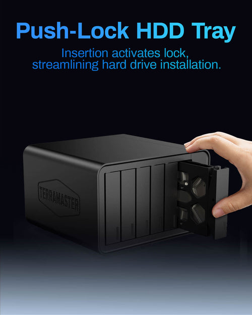 F6-424 6Bay Dual 2.5GbE porte NAS Storage