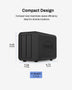 TERRAMASTER D2-320 USB RAIDエンクロージャ – USB 3.2 Gen 2 10Gbps Type C 2ベイRAIDストレージ RAID 0、1、シングル、JBOD(ディスクレス)をサポート