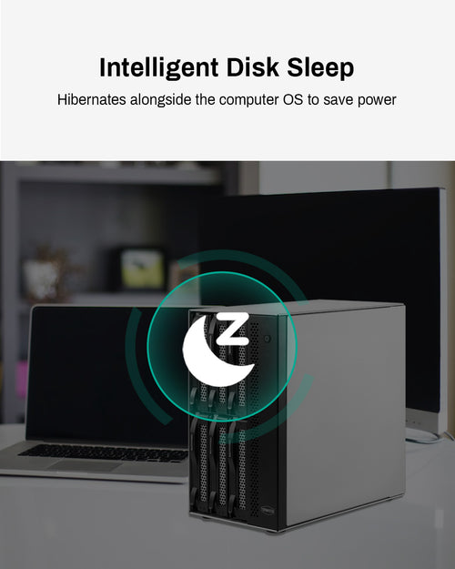 TERRAMASTER D6-320 外付けハードドライブエンクロージャ - USB 3.2 Gen2 10Gbps Type-C HDDストレージ ホットスワップ対応 プラグアンドプレイ (ディスクレス)
