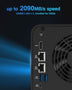 F4-424 Max Dual 10GbE Porte NAS Storage