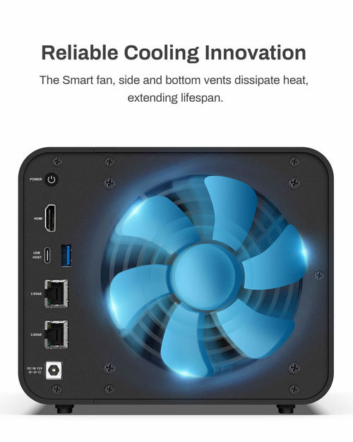 TERRAMASTER F4-424 Pro Stockage en réseau à 4 baies