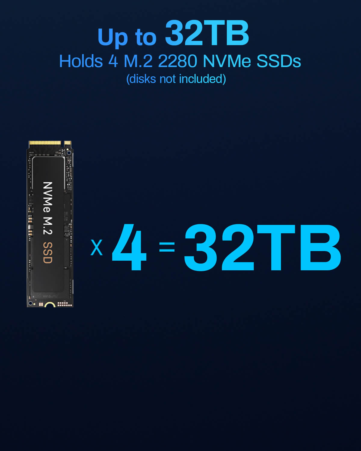 F4 SSD 4-Bay All-Flash NAS