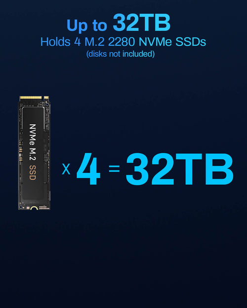 F4 SSD 4-Bay All-Flash NAS