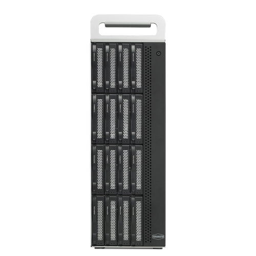 TERRAMASTER D16 Thunderbolt 3 (D16-331) 最もコンパクトなプロフェッショナルグレードの16ベイタワー型 Thunderbolt3 ハードウェア RAID エンクロージャ、RAID 0/1/5/6/10/50 外付けハードドライブ RAID ストレージ (ディスクレス) をサポート