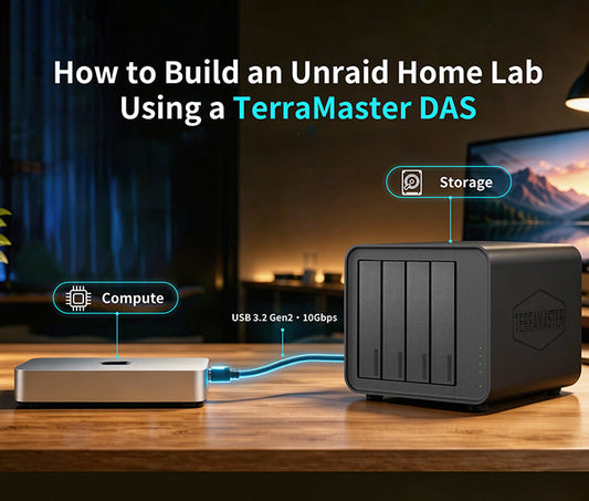 How to Build a Home Server with Mini PC, TerraMaster DAS, and Unraid