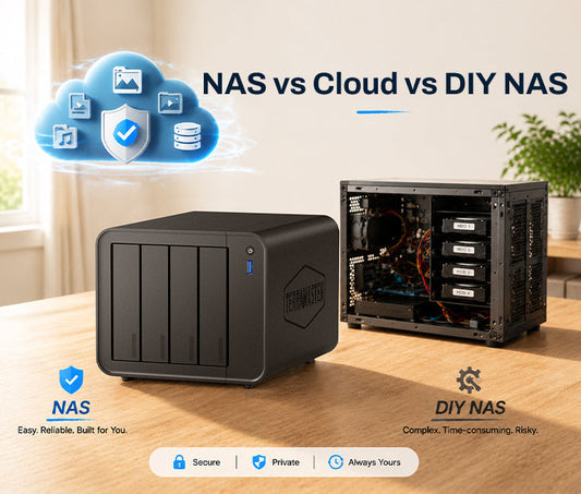 NAS vs Cloud Storage vs DIY NAS: Which Is Best in 2026?
