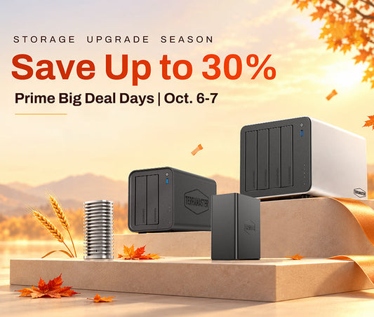 Upgrade Your Storage for Less: TerraMaster Prime Big Deal Days 2026 Deals