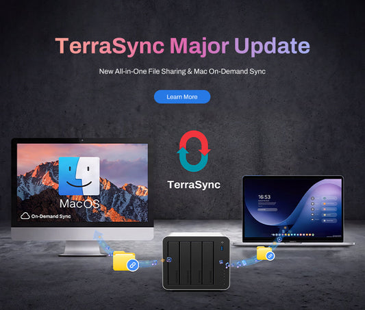 TerraMaster TerraSync Update: New File Sharing and On-Demand Sync for Mac Enable More Efficient File Collaboration