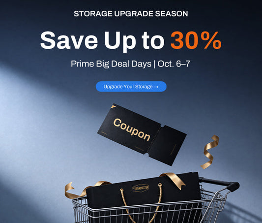 TerraMaster Launches Storage Upgrade Season with Up to 30% Off During Prime Big Deal Days