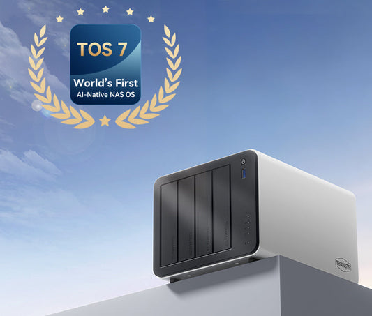 TerraMaster F4-425 Pro features the world’s first AI-native TOS 7 NAS system and will be available worldwide on June 23,20% OFF for Prime Day!