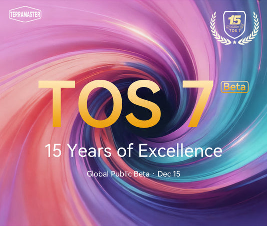 TerraMaster TOS System 15th Anniversary Milestone: TOS 7 Beta Now Open Worldwide