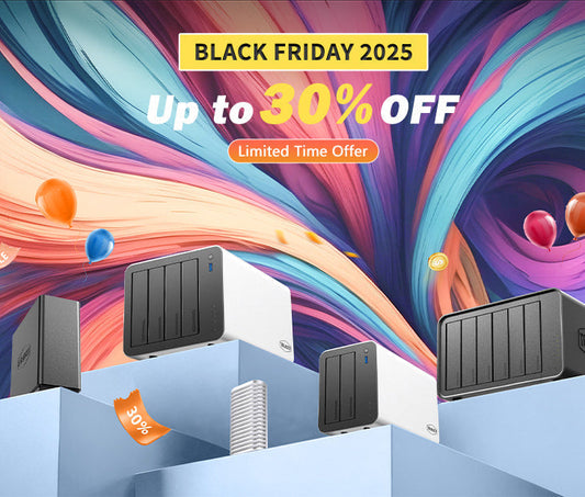 TerraMaster Black Friday & Cyber Monday 2025 Mega Sale Is Here: Up to 30% Off NAS & DAS – Kickstart Your Storage Upgrade!