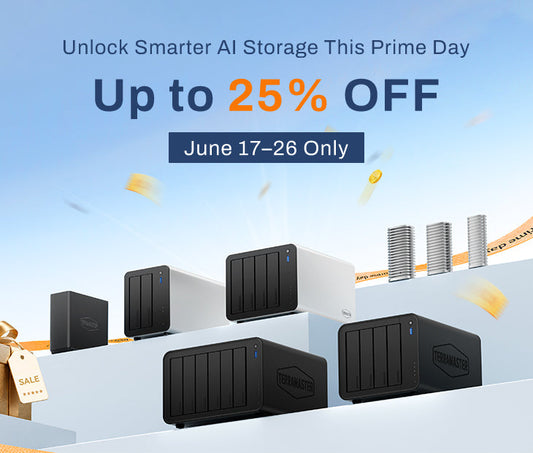 Upgrade Your Storage for the AI Era: TerraMaster Prime Day 2026 Sale Offers Up to 25% Off
