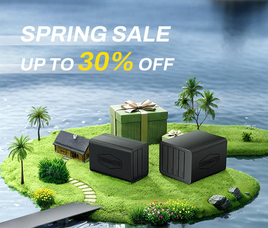 Blooming Spring Memories Last with TerraMaster: Save Up to 30% on Storage Solutions