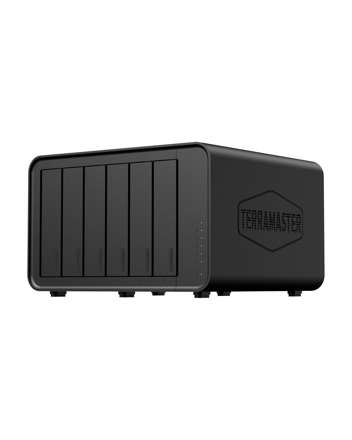 TERRAMASTER F6-424 NASストレージ 6ベイ – N95クアッドコアCPU、8GB DDR5 RAM、デュアル2.5GbEポート、高性能ネットワーク接続ストレージ（ディスクレス）