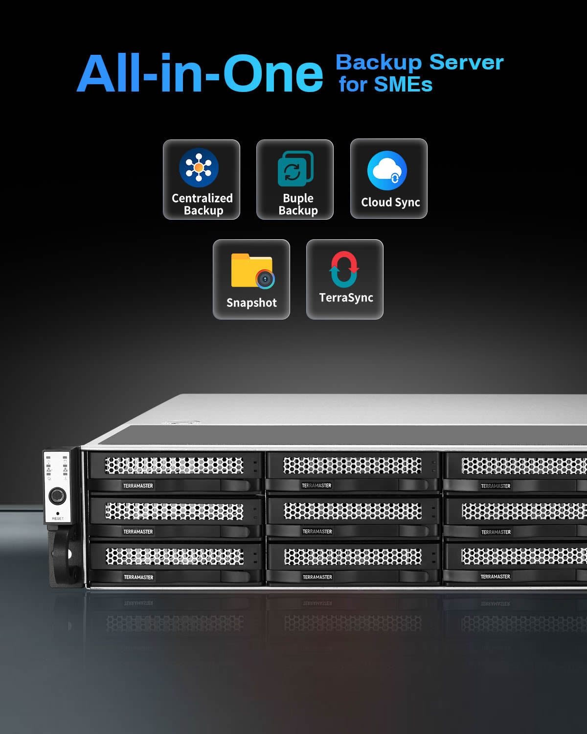 U12-500 Plus 12-Bay NAS