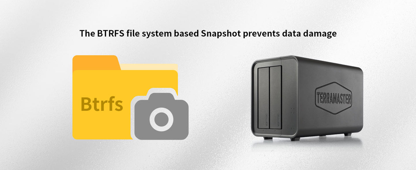 TERRAMASTER F2-212 Stockage en réseau à 2 baies