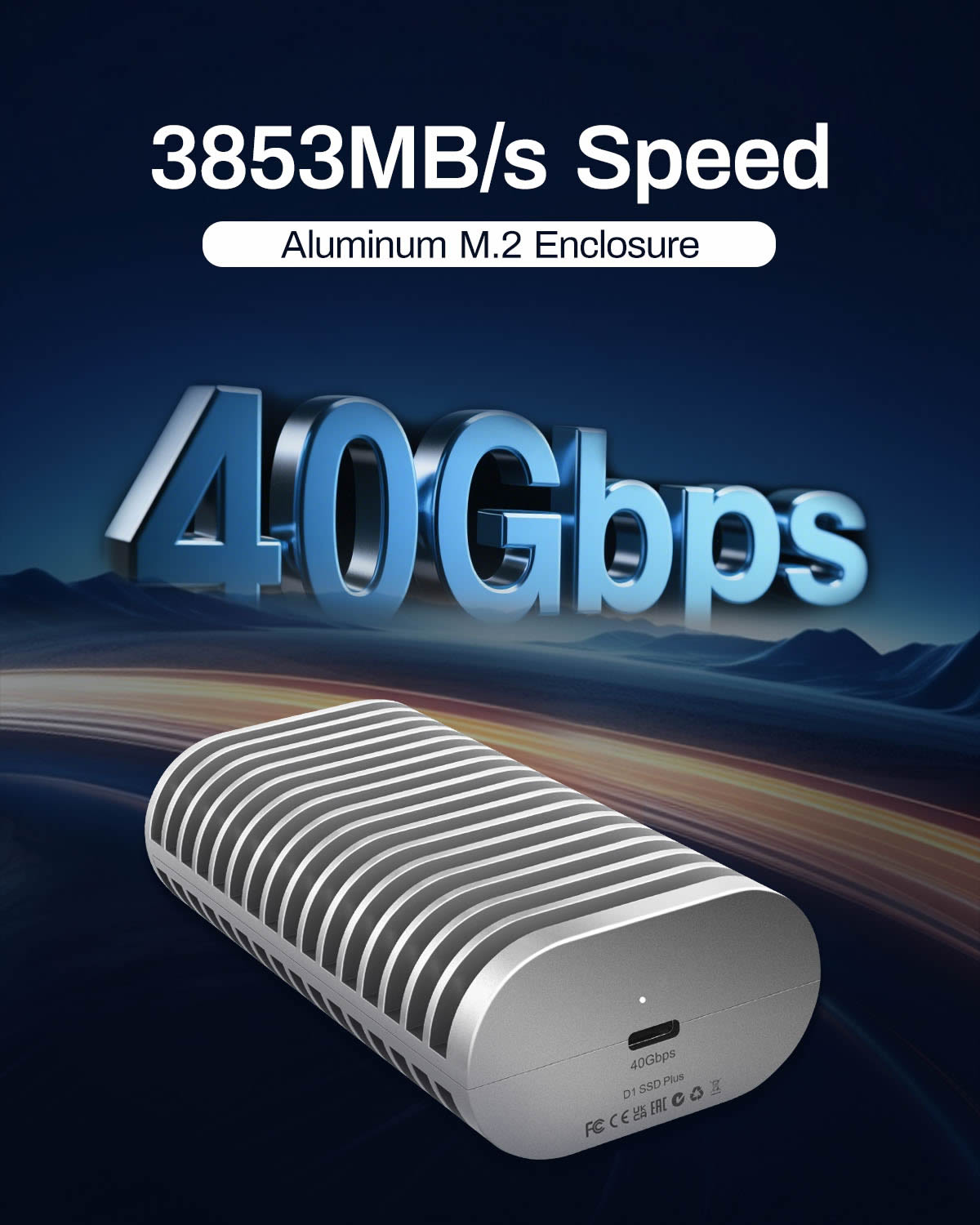 TerraMaster D1 SSD Plus ポータブルSSDエンクロージャー 40Gbps Terramaster D1 SSD Plus ssd enclosure – TerraMaster