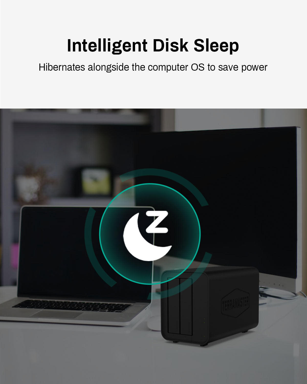 TERRAMASTER D2-320 USB RAID Enclosure, 10Gbps RAID Storage