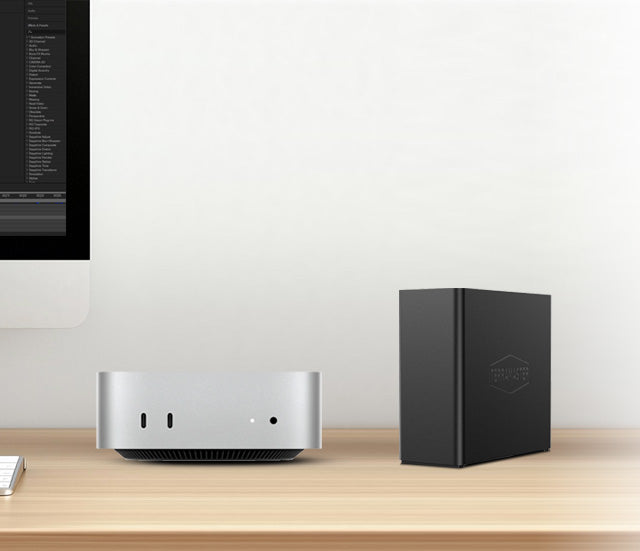 TerraMaster D4 SSD 4-Bay 32TB USB 4 NVMe Enclosure – TerraMaster