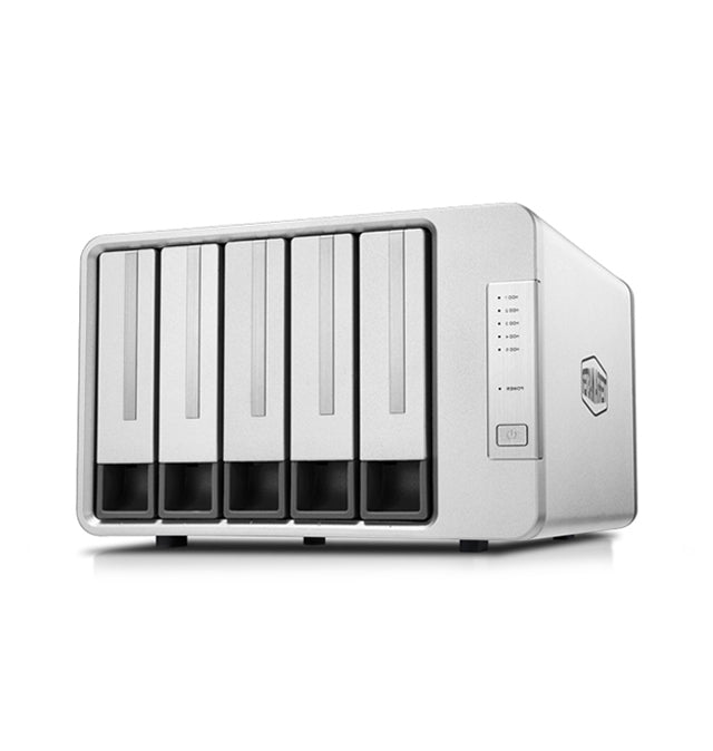 TERRAMASTER D5-310 HDDエンクロージャ 5ベイ ハードウェアRAID RAID 5、0、1、10、シングルをサポート USB 3.1 Type C ダイレクトアタッチドストレージ バックアップソフトウェア付属 (ディスクレス)