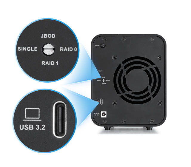 Terramaster D5-Hybrid 5-Bay Hybrid Disk Enclosure – TerraMaster