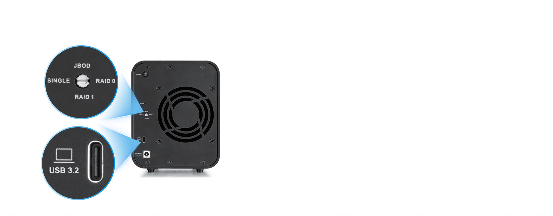 Terramaster D5-Hybrid 5-Bay Hybrid Disk Enclosure – TerraMaster