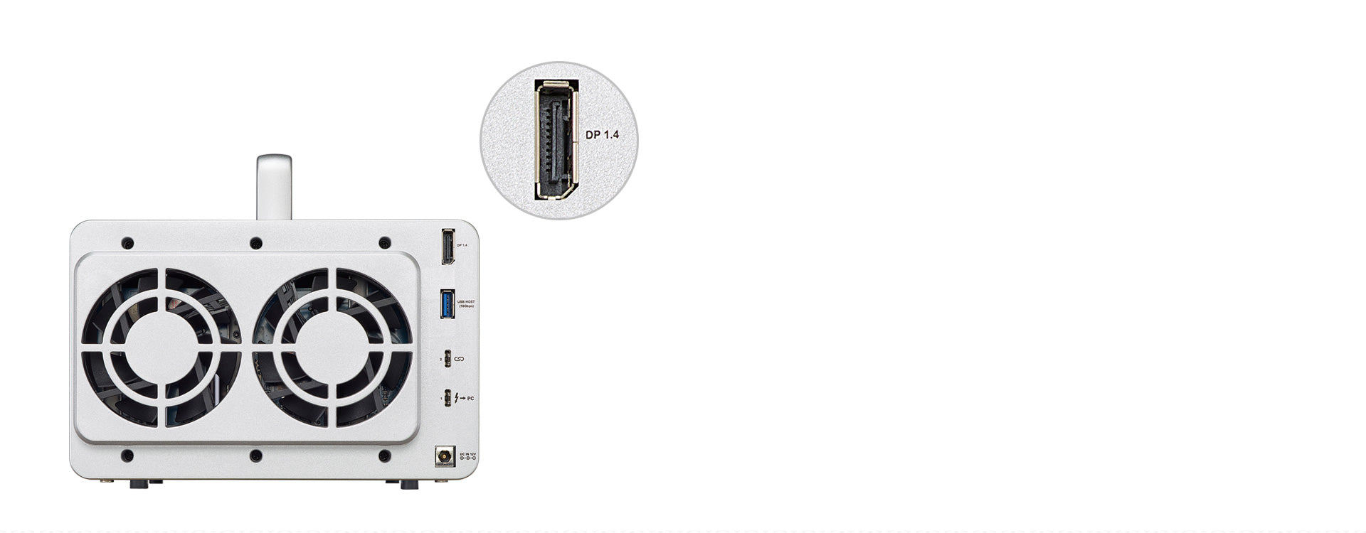 TERRAMASTER D5 Thunderbolt 3 40Gbps 5ベイ ハードディスク RAID