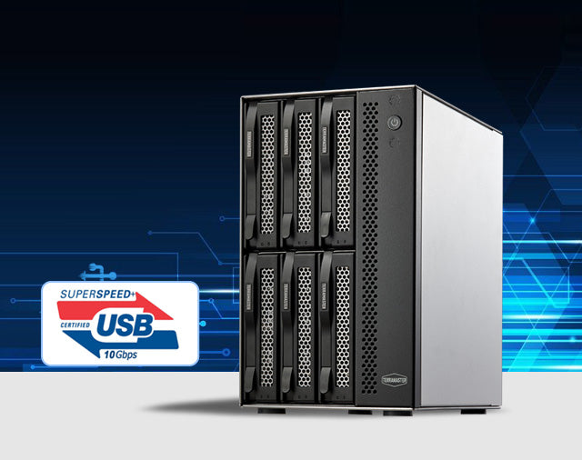 TERRAMASTER D6-320 External Hard Drive Enclosure – TerraMaster