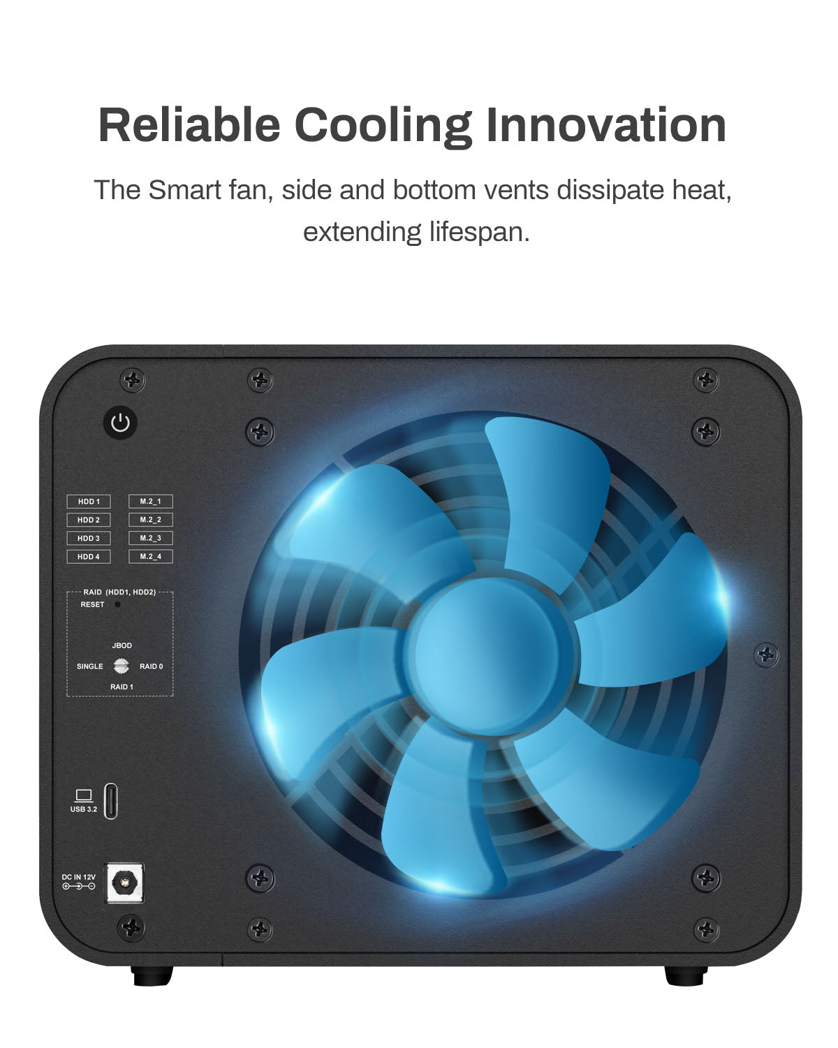 Terramaster D8 Hybrid 8-Bay Hybrid RAlD Enclosure – TerraMaster
