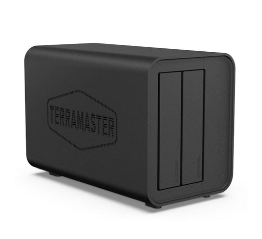 TERRAMASTER F2-424 NAS-Speicher 2Bay - N95 Quad-Core CPU