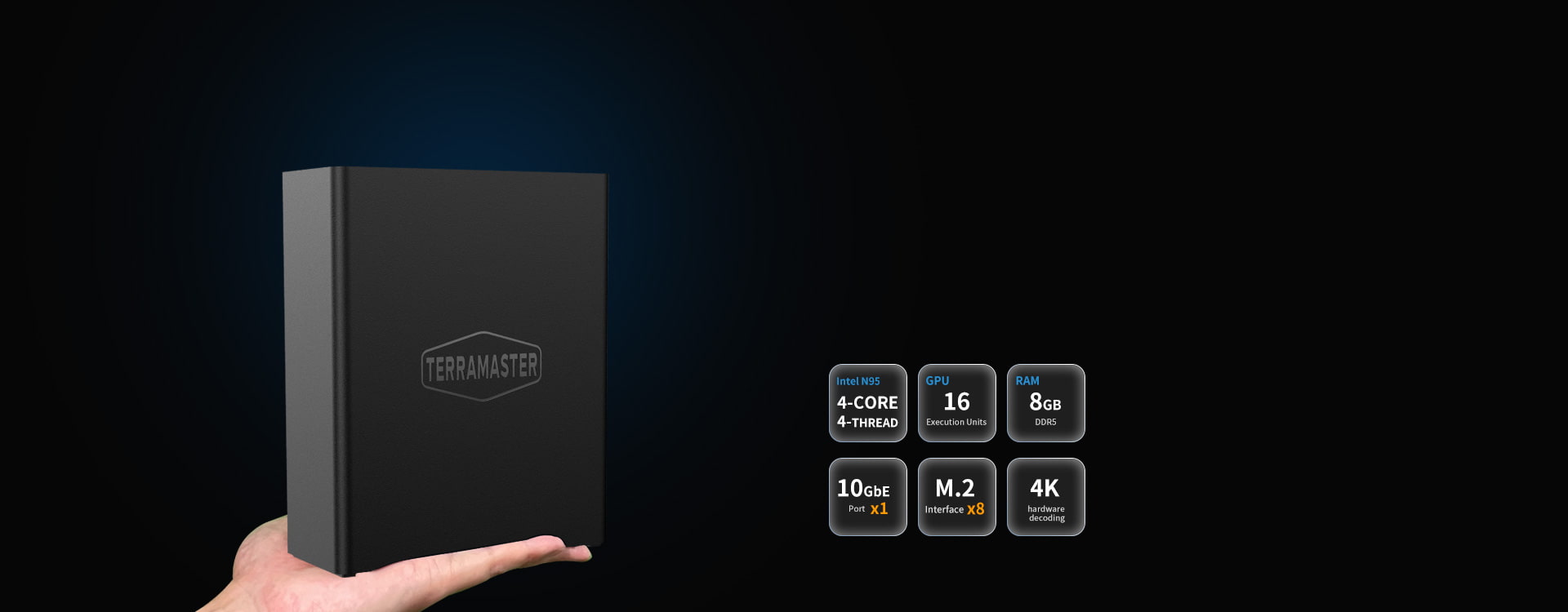 Terramaster F8 SSD 10GbE Port NAS Storage – TerraMaster Official Store