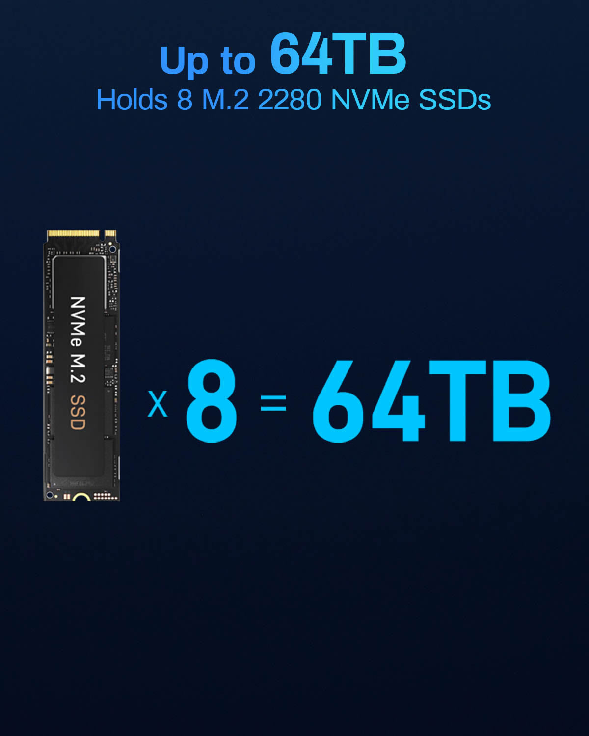 F8 SSD 8-Bay NAS