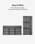T12-450 12 bahías, 10 Gb, doble SFP+, interfaces 10 GbE y doble puerto 2,5 GbE, almacenamiento NAS