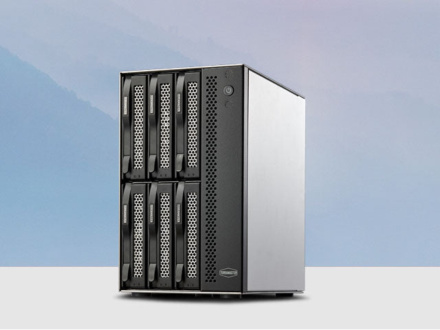 TERRAMASTER T6-423 6 Bay 2.5GbE NAS Storage Network RAID Server