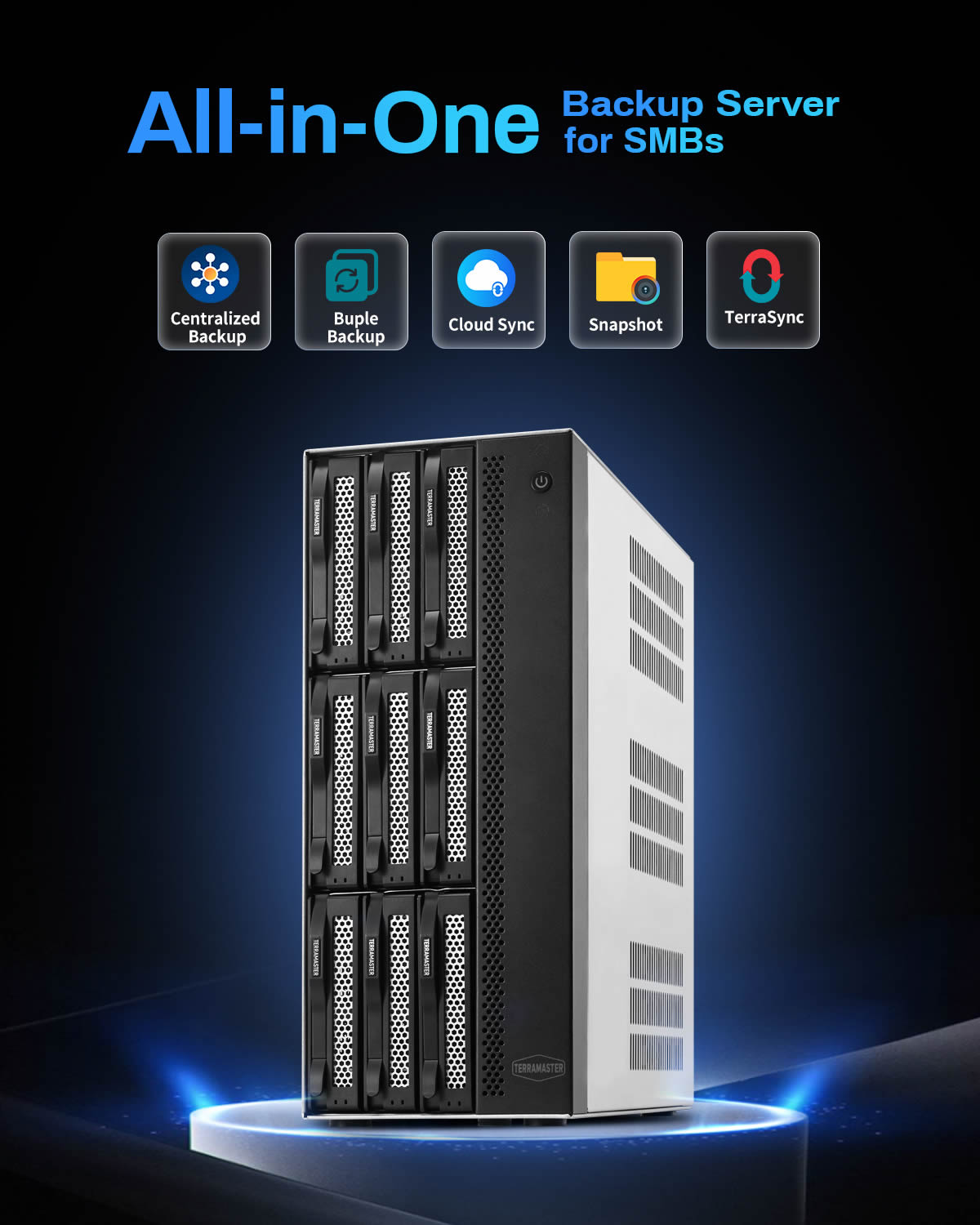 T9-500 Pro 9-Bay NAS