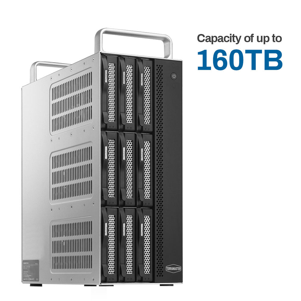 TERRAMASTER D8-332 Thunderbolt 3 Storage 8-Bay Tower RAID Storage