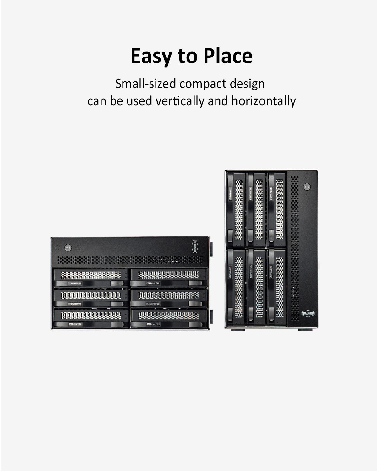 Stockage NAS 6 baies 2,5 GbE T6-423