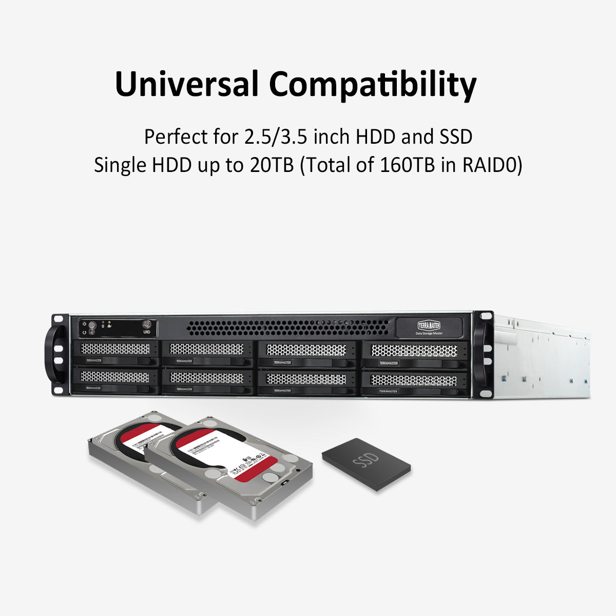 U8-423 2.5GbE NAS Storage
