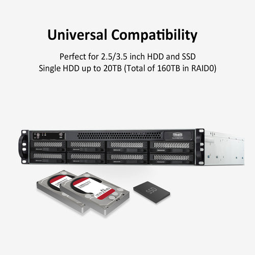 U8-423 2.5GbE NAS Storage